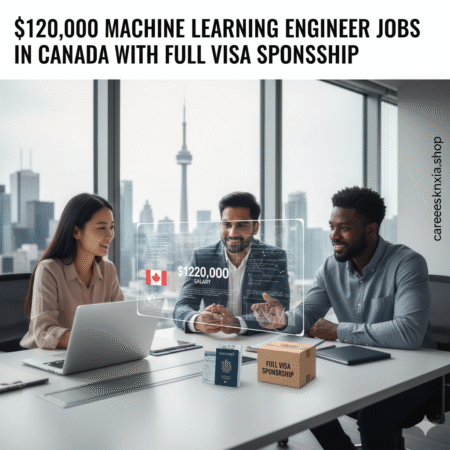 $120,000 Machine Learning Engineer Jobs in Canada with Full Visa Sponsorship